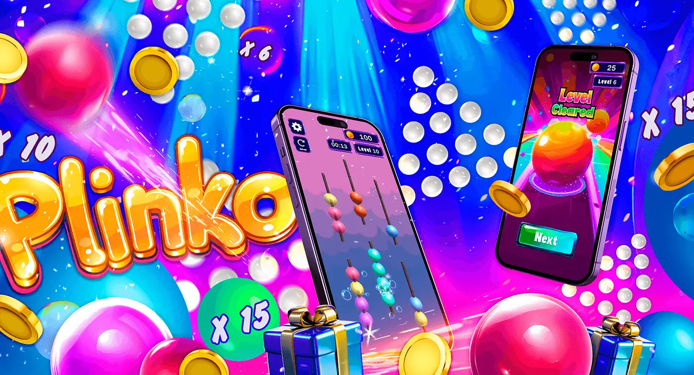 Arctic casino Plinko peli
